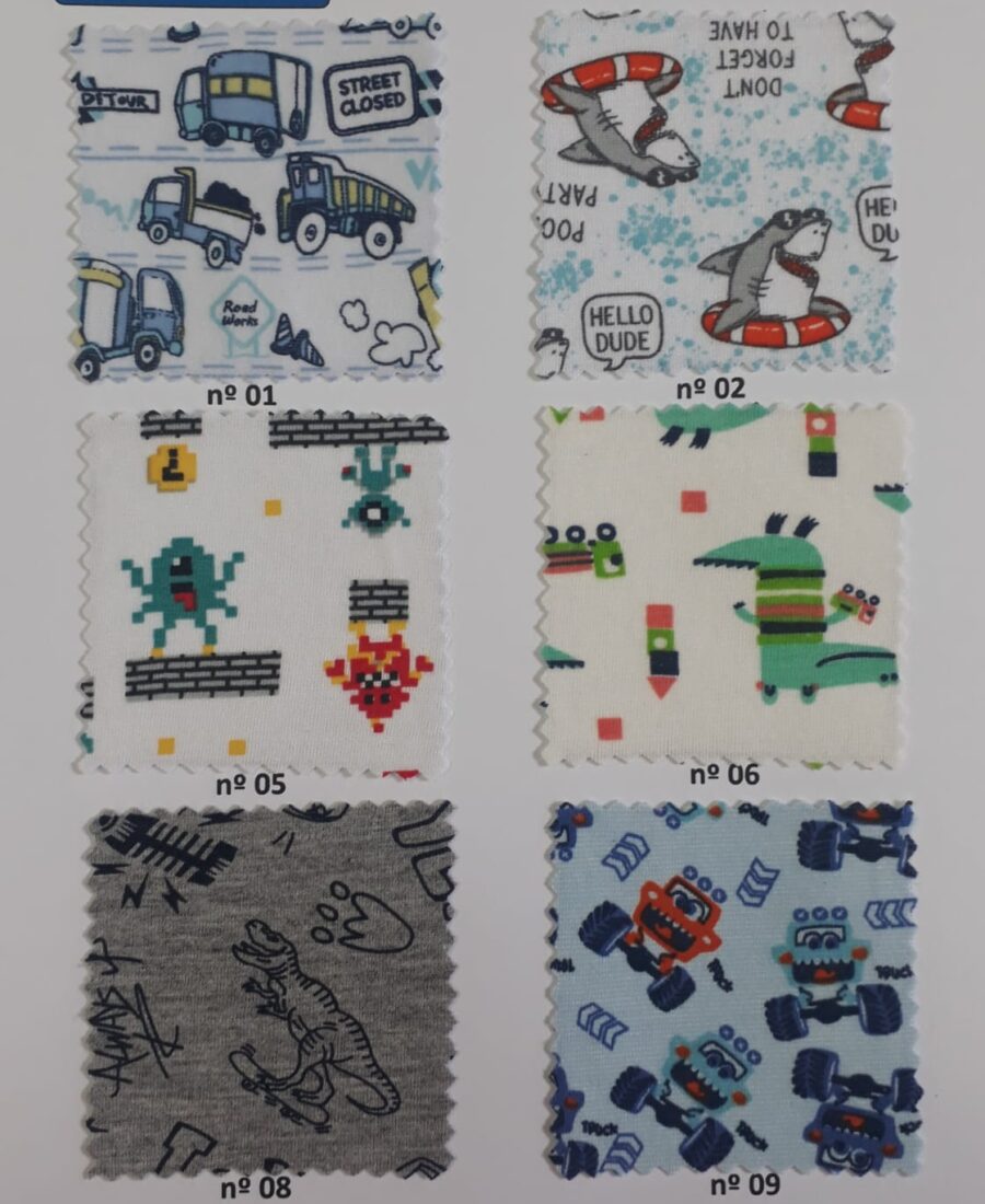 CARTELA DE ESTAMPAS POLIVISCOSE