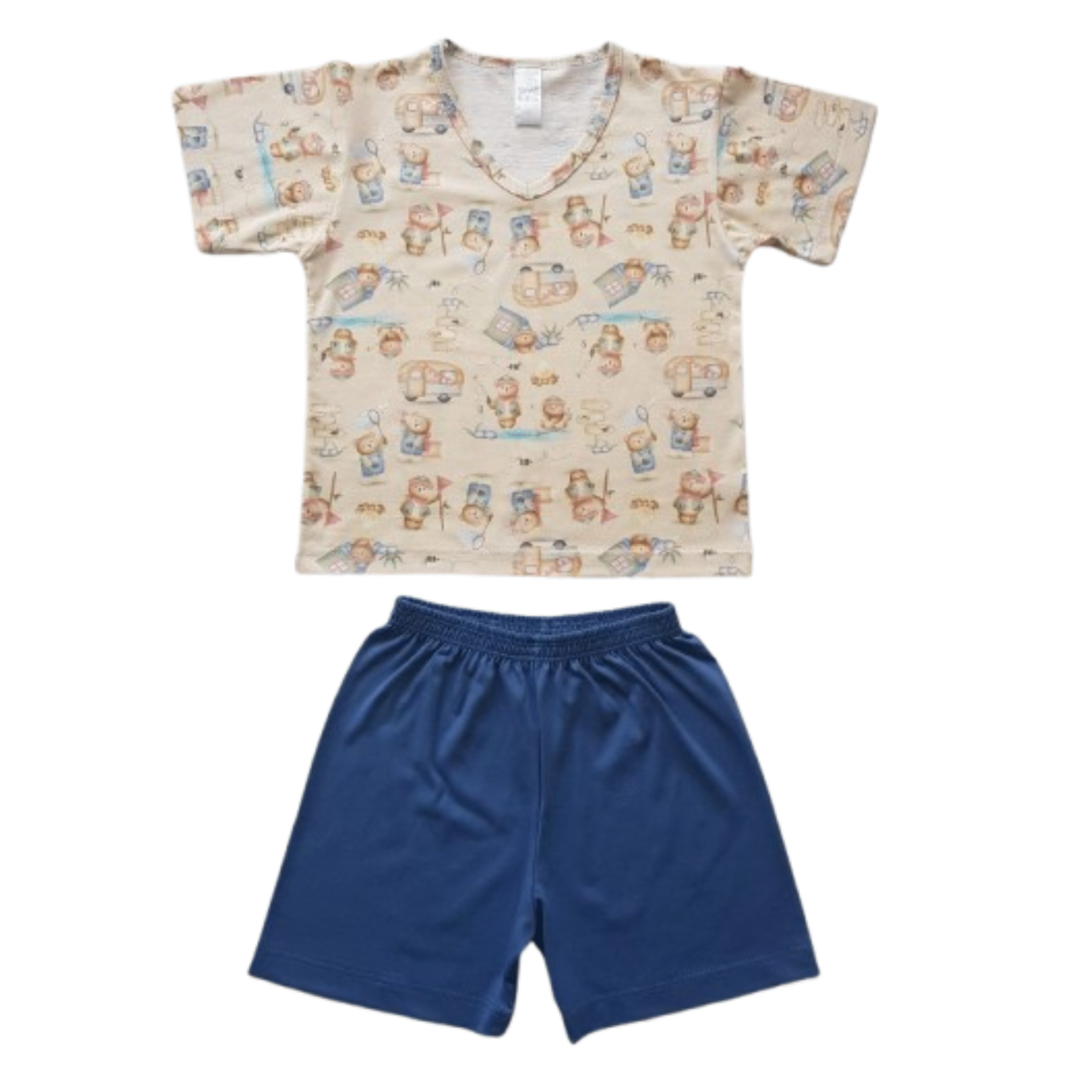Pijama curto infantil