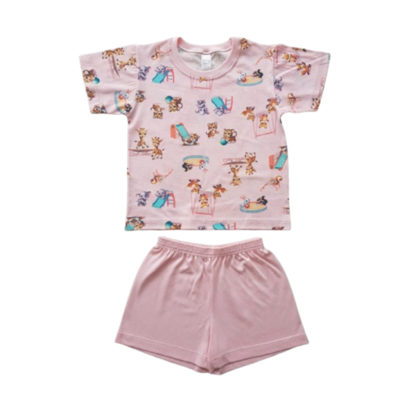 Pijama curto infantil